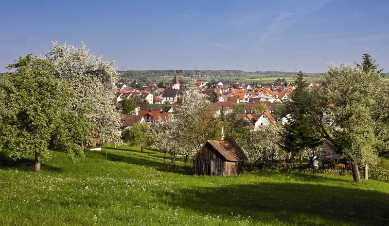 Landschaft rund um Nufringen